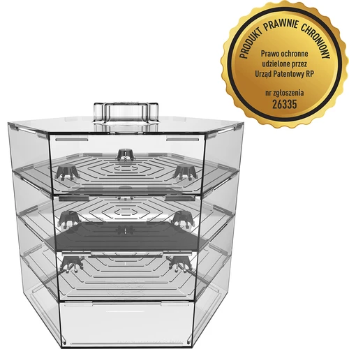 Πολυεπίπεδο φυτρωτήρι Niezłe Ziółko με σπόρους ραπανιού - 6