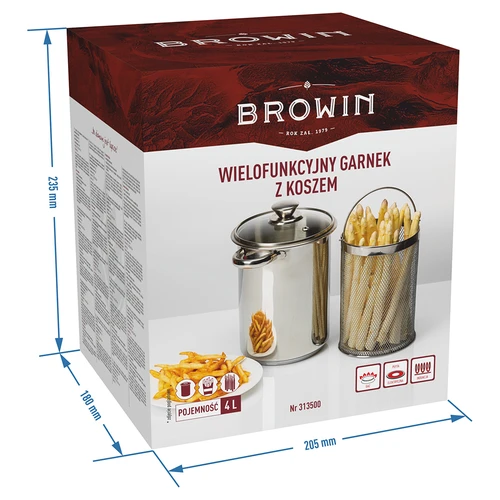 Πολυλειτουργική κατσαρόλα με καλάθι - 6