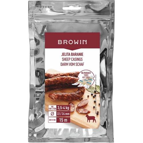 Πρόβεια έντερα - Ø 22/24 mm, σε λωρίδες, 15 m