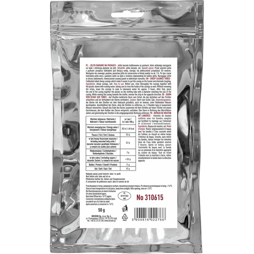 Πρόβεια έντερα - Ø 22/24 mm, σε λωρίδες, 15 m - 2