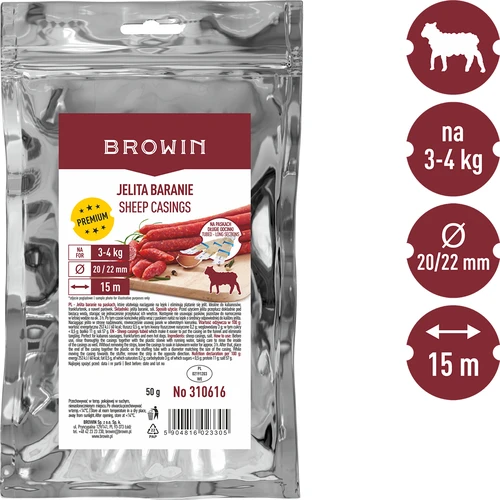 Πρόβεια έντερα σε ταινίες 20/22, 15 m - 2