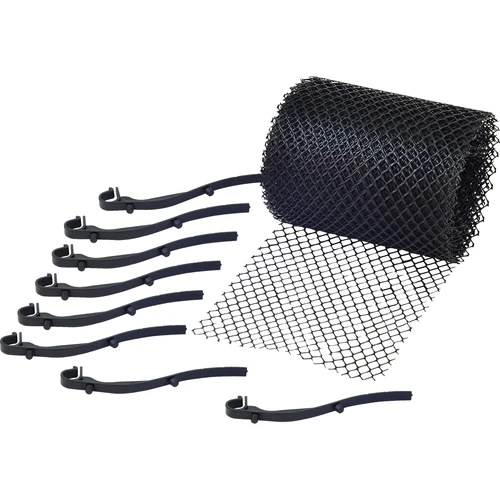 Προστατευτικό πλέγμα για υδρορροή 0,16x6m + 15 κλιπ