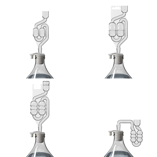 Πώμα για νταμιτζάνα Ø 26/28 mm με κλείσιμο - 4