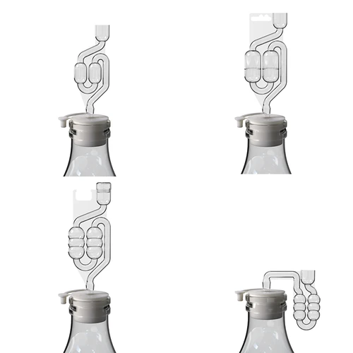 Πώμα για νταμιτζάνα Ø 50/54 mm με κλείσιμο - 4