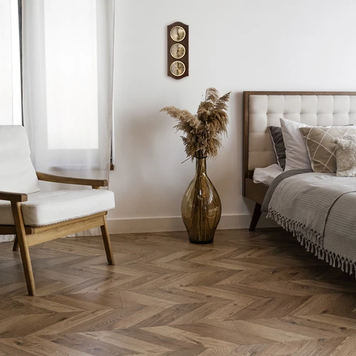 Ρετρό μετεωρολογικός σταθμός - χρώμα wenge με χρυσά καντράν - 6