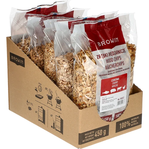 Ροκανίδια για κάπνισμα/γκριλ, κερασιά, 450 g, κλ. 8 - 2