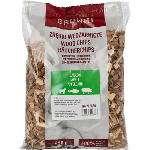 Ροκανίδια για κάπνισμα/γκριλ, μηλιά, 450 g, κλ.10