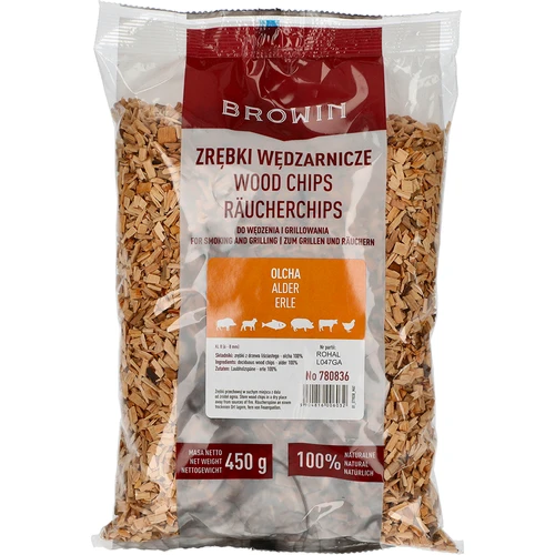 Ροκανίδια για κάπνισμα/γκριλ, σκλήθρα, 450 g, κλ. 8