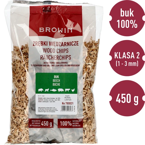 Ροκανίδια καπνίσματος (100% οξιά) κλάση 2 - 450 g X5 - 3