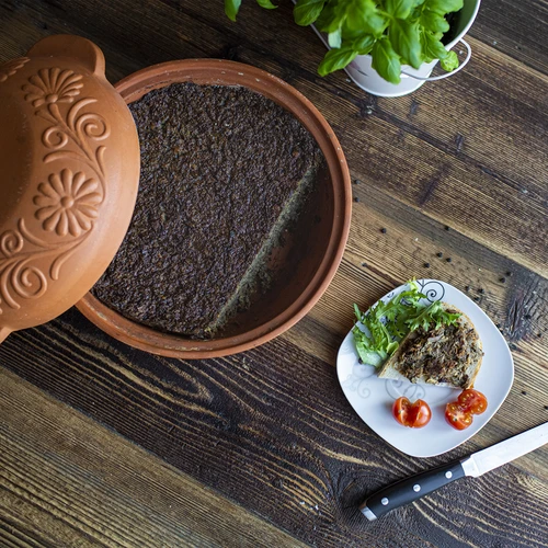 Ρωμαϊκή γάστρα στρογγυλή 4 L - 11