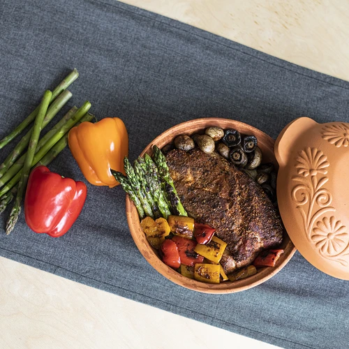 Ρωμαϊκή γάστρα στρογγυλή 4 L - 12