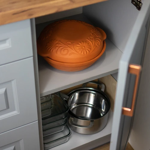 Ρωμαϊκή γάστρα στρογγυλή 4 L - 16