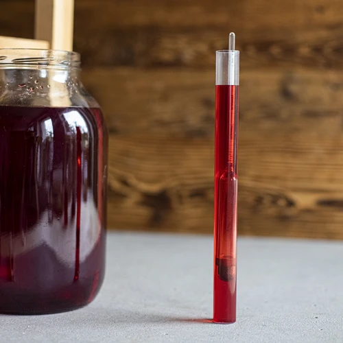 Σακχαρόμετρο για κρασί (αρεόμετρο) σε άθραυστο δοκιμαστικό σωλήνα - 5