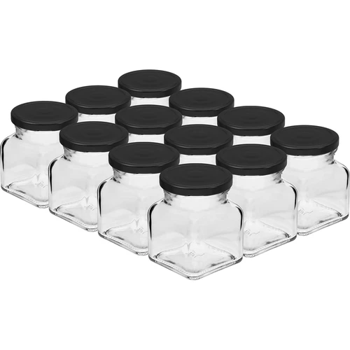 Σετ 12 x βάζα 120 ml + 30 ετικέτες για την επισήμανση μπαχαρικών - 2