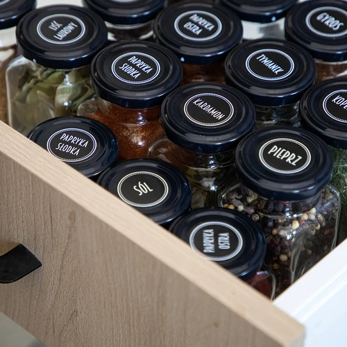 Σετ 12 x βάζα 120 ml + 30 ετικέτες για την επισήμανση μπαχαρικών - 13