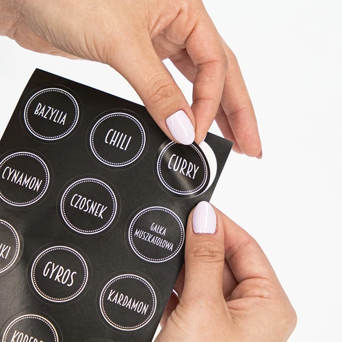 Σετ 12 x βάζα 120 ml + 30 ετικέτες για την επισήμανση μπαχαρικών - 11