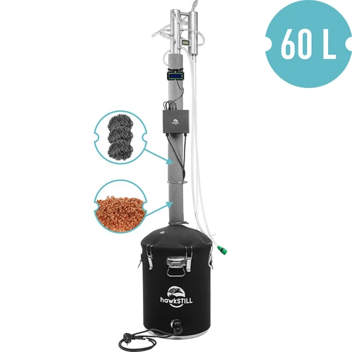Σετ απόσταξης hawkSTILL «Ψυχρά Δάχτυλα» 60 L + Σύστημα Wi-Fi IQ με οθόνη LCD - 2