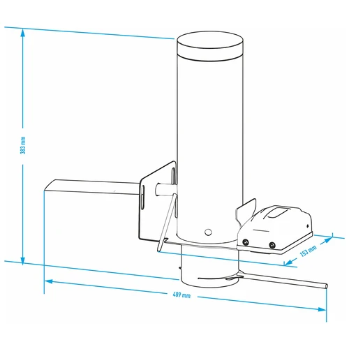 Σετ dragON για καπνιστήρι - μονάδες IQ με Wi‑Fi και γεννήτρια καπνού JET 2 LONG με συλλέκτη στάχτης - 11