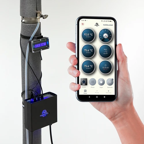 Σετ hawkSTILL Wi-Fi IQ – θερμόμετρο απόσταξης με Wi-Fi και οθόνη - 5