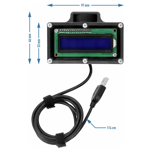 Σετ hawkSTILL Wi-Fi IQ – θερμόμετρο απόσταξης με Wi-Fi και οθόνη - 7