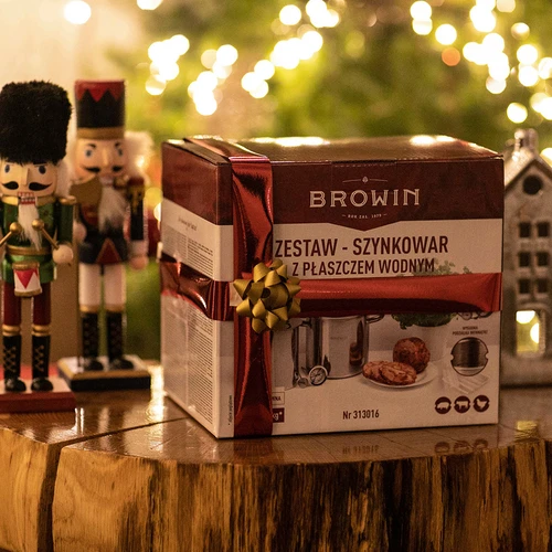 Σετ με υδάτινο μανδύα - παρασκευαστής ζαμπόν 1,5 kg + κατσαρόλα - 29