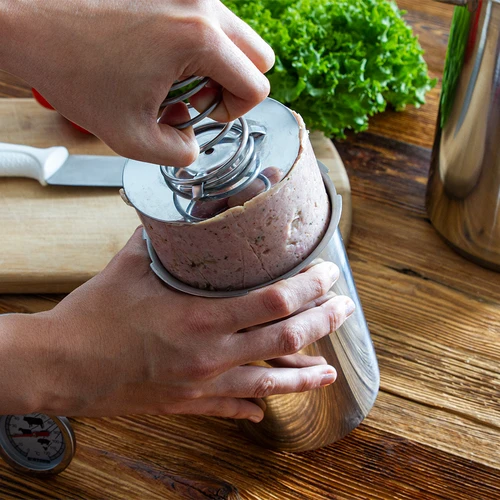 Σετ με υδάτινο μανδύα - παρασκευαστής ζαμπόν 1,5 kg + κατσαρόλα - 21