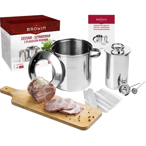 Σετ με υδάτινο μανδύα - ζαμπονιέρα 1,5 kg + κατσαρόλα - 18