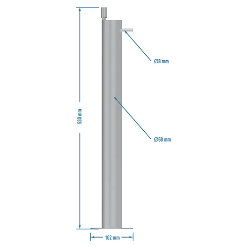 Στήλη φιλτραρίσματος premium από ανοξείδωτο χάλυβα, σετ με αξεσουάρ και ενεργό άνθρακα - 12