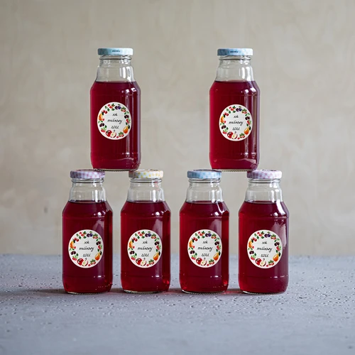 Στρογγυλές ετικέτες Ø 50 mm για καπάκια/βάζα - 20 τεμ. - 9