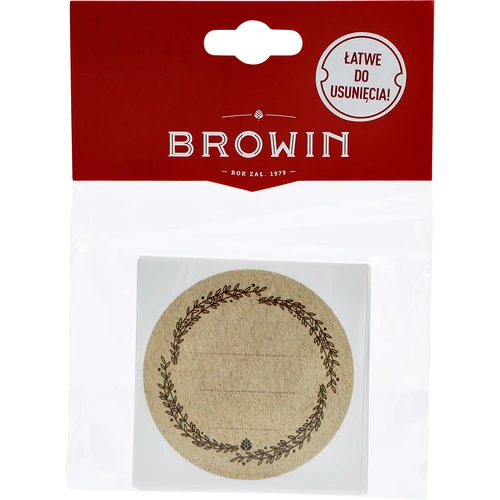 Στρογγυλές ετικέτες Ø 66,5 mm για καπάκια/βάζα - 20 τεμ - 4