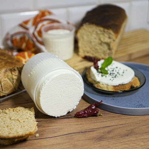 Στρογγυλό καλούπι τυριού Ø 10 x 9,5 cm για 300 g - 3