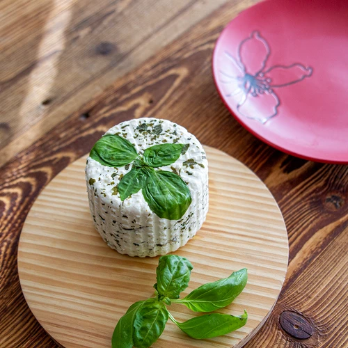 Στρογγυλό καλούπι τυροκομίας Ø 8,4 x 7,4 cm για 250 g - 3