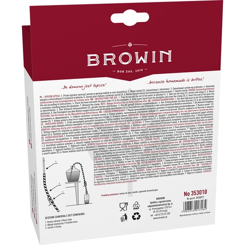 Σωληνάκι μετάγγισης κρασιού με σφιγκτήρα - 3