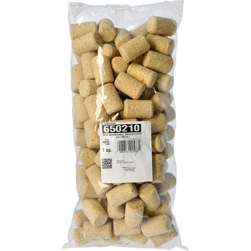 Συγκολλητός φελλός, κυλινδρικός διάμ. 24x38 mm (100 τεμ.) - 2