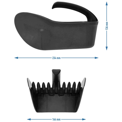 Συλλέκτης μικρών φρούτων από πλαστικό, σε μαύρο χρώμα - 9
