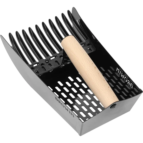 Συλλέκτης μικρών φρούτων, μεταλλικός, μαύρος - 3