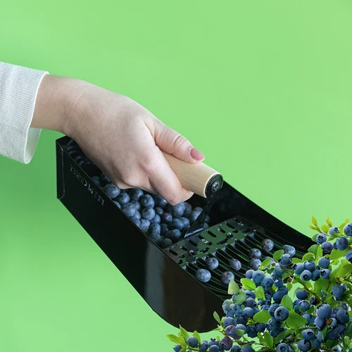 Συλλέκτης μικρών φρούτων, μεταλλικός, μαύρος - 8