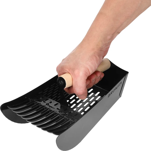 Συλλέκτης μικρών φρούτων, μεταλλικός, μαύρος - 7