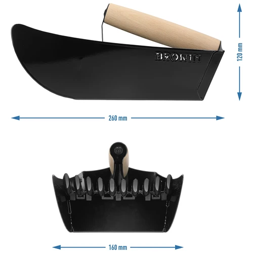 Συλλέκτης μικρών φρούτων, μεταλλικός, μαύρος - 10
