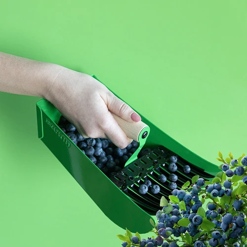 Συλλέκτης μικρών φρούτων, μεταλλικός, πράσινος - 7