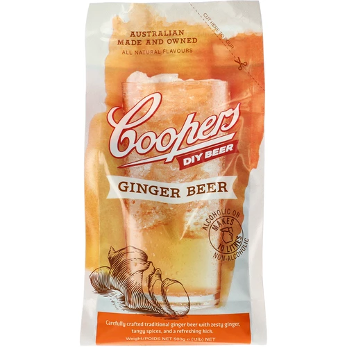 Συμπύκνωμα Coopers για παρασκευή μπίρας Ginger Beer, 0,5 kg - 2