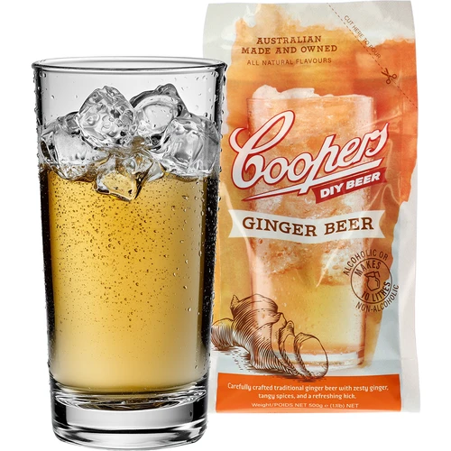 Συμπύκνωμα Coopers για παρασκευή μπίρας Ginger Beer, 0,5 kg
