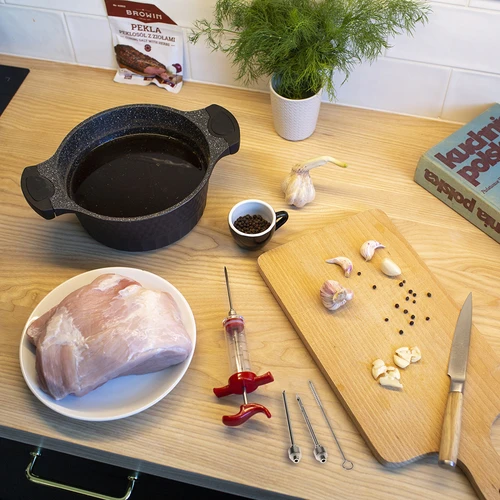 Σύριγγα έγχυσης 30ml + 3 βελόνες + βούρτσα καθαρισμού - 10