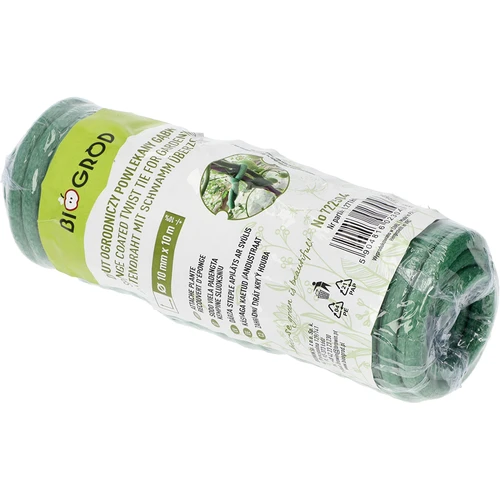 Σύρμα κήπου με επένδυση αφρού, πράσινο, 10 m, Ø 10 mm - 6