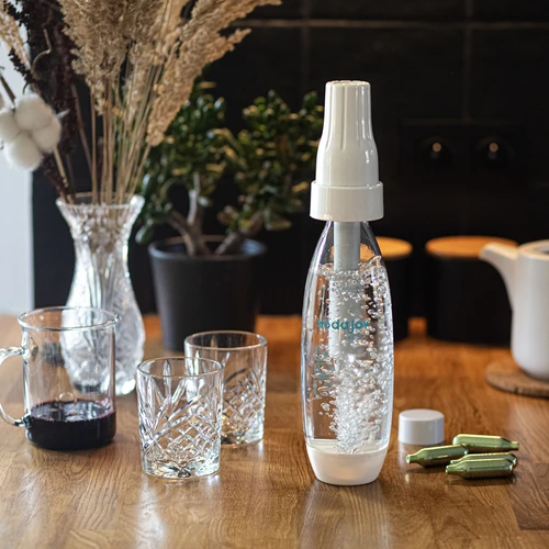 Συσκευή ανθρακοποίησης νερού και ποτών + 10 φυσίγγια - 9