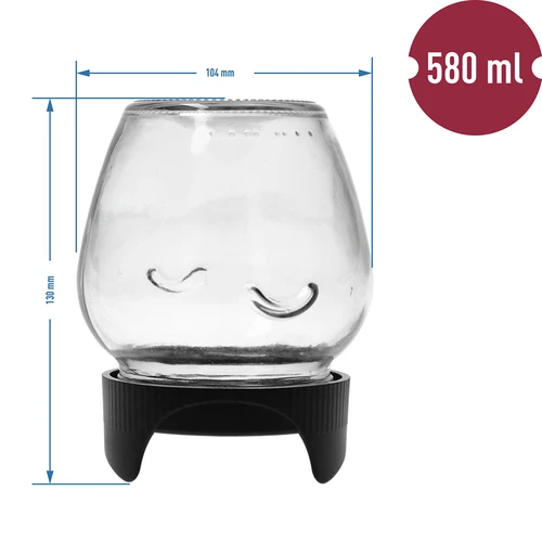 Συσκευή φύτρων τύπου βάζου Twist-off με σπόρους ραπανιού - 6