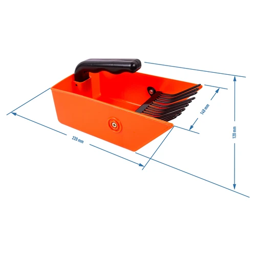 Συσκευή συλλογής μικρών καρπών, μεταλλικά δόντια - 4