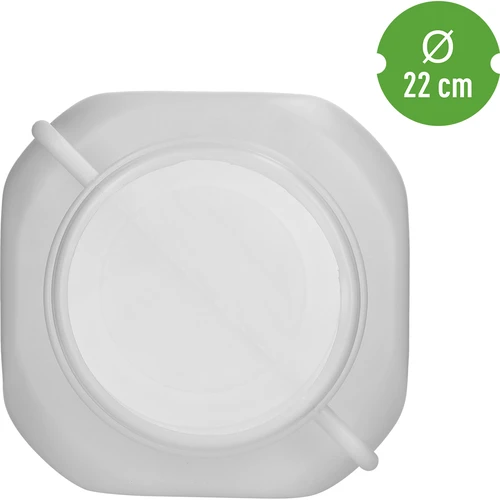 Τετράγωνο βαρέλι για 50 L, λευκό, με χειρολαβές 50 L - 5