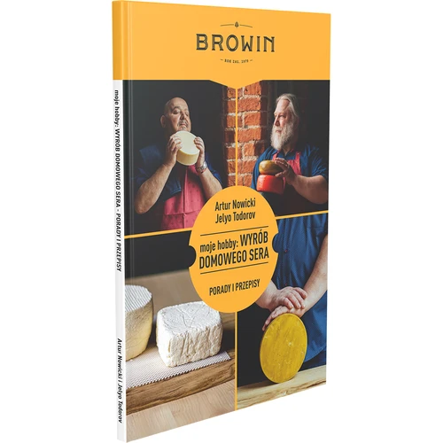 Το χόμπι μου: Παρασκευή σπιτικού τυριού - βιβλίο (στα πολωνικά) - 3