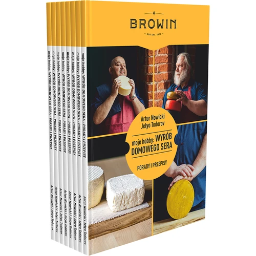 Το χόμπι μου: Παρασκευή σπιτικού τυριού - βιβλίο (στα πολωνικά) - 4